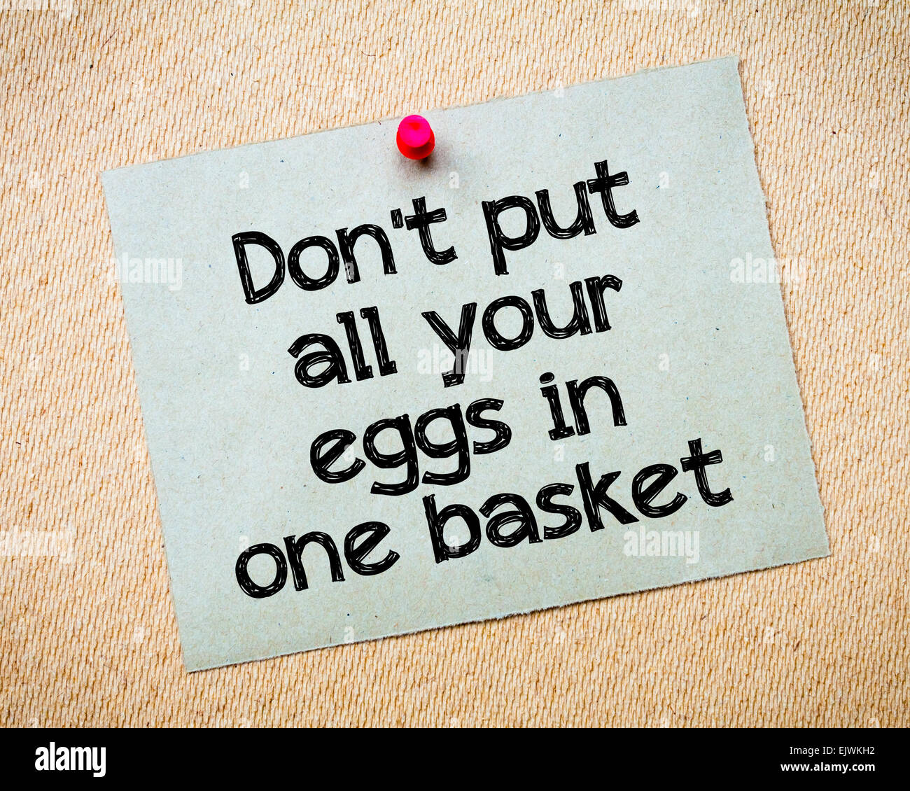 El arte sutil de no poner todos los huevos en una cesta